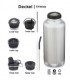 Klean Kanteen TKWide vakuumisoliert 64oz (1900ml) mit Loop Cap