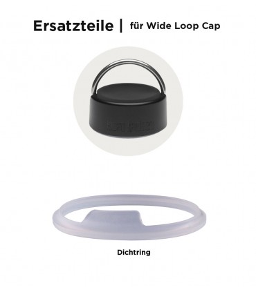 Klean Kanteen Wide 64oz (1900ml) Wide Loop Cap