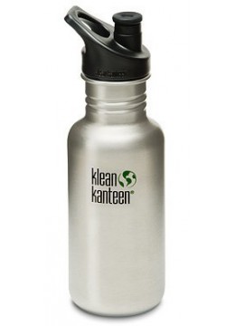 Klean Kanteen Classic 18 oz (532 ml) with sports cap