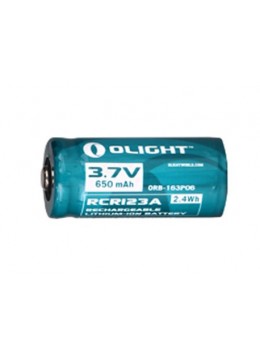 Olight RCR123A rechargeable battery 650mAh