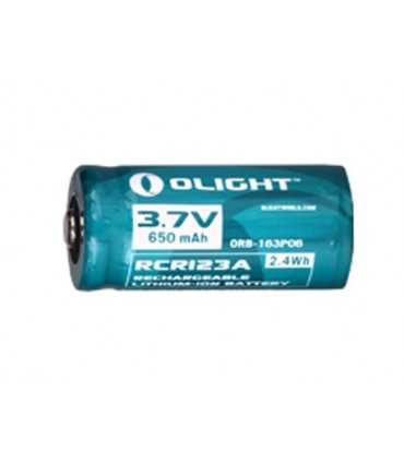 Olight RCR123A rechargeable battery 650mAh
