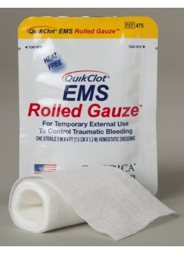 QuikClot EMS Rolled Gauze