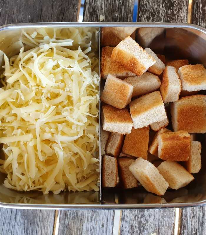 ecoGecko Brotbose mit Bambusdeckel