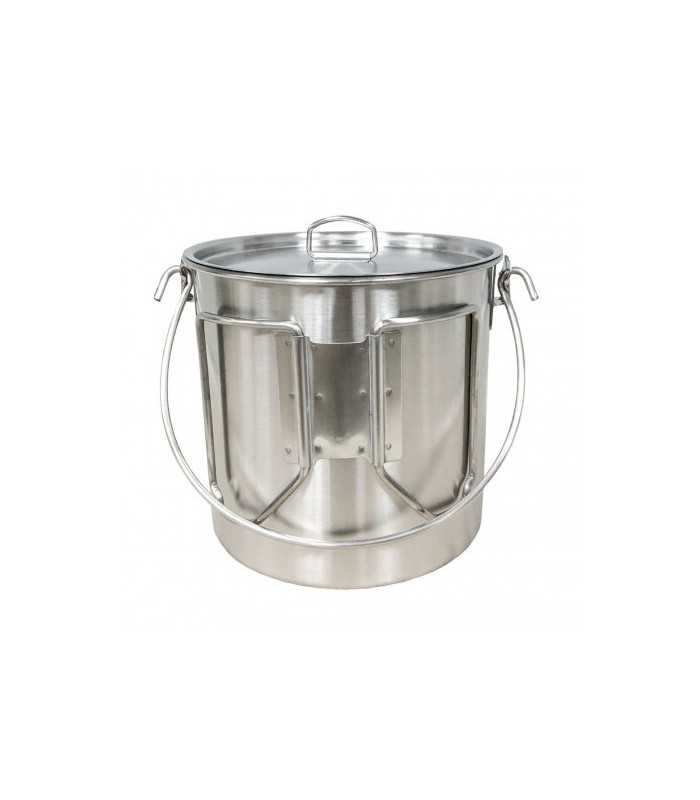 Pathfinder Stainless Steel 64oz Bush Pot & Lid