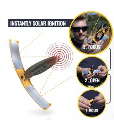 Solar Brother SUNCASE GEAR ® Solar Feuerzeug