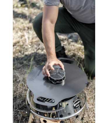 Petromax Einsatz für Atago Grillplatte