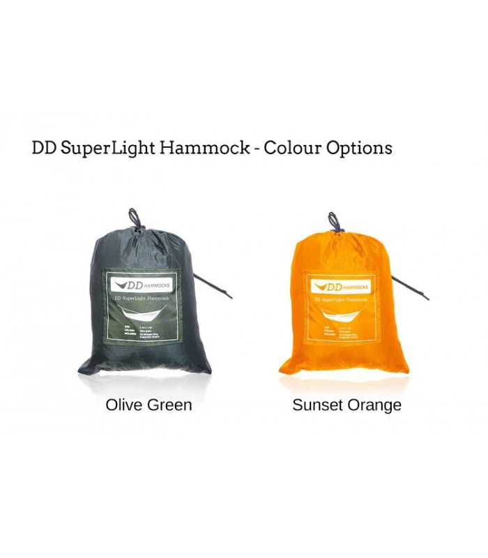 Amaca Leggera DD Superlight – Colore Verde Oliva, Dimensioni Reali 2,7x1,4 M, Peso 270g Portata 150 Kg