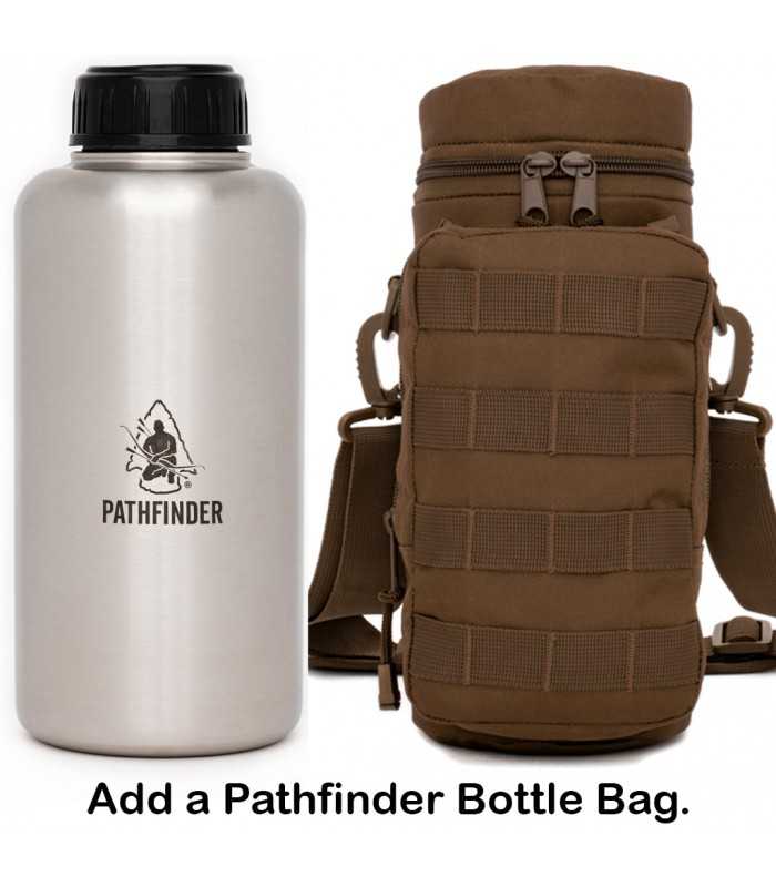 PATHFINDER 32 oz Stainless Steel Water Bottle