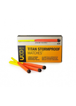 Titan Sturmsicherer Streichholz Kit