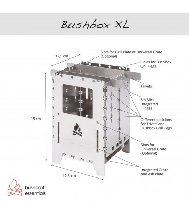 Bushcraft essentials-  Bushbox XL Combination Kit