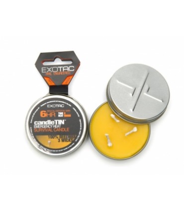 Exotac CandleTin - large - slow/ hot burn